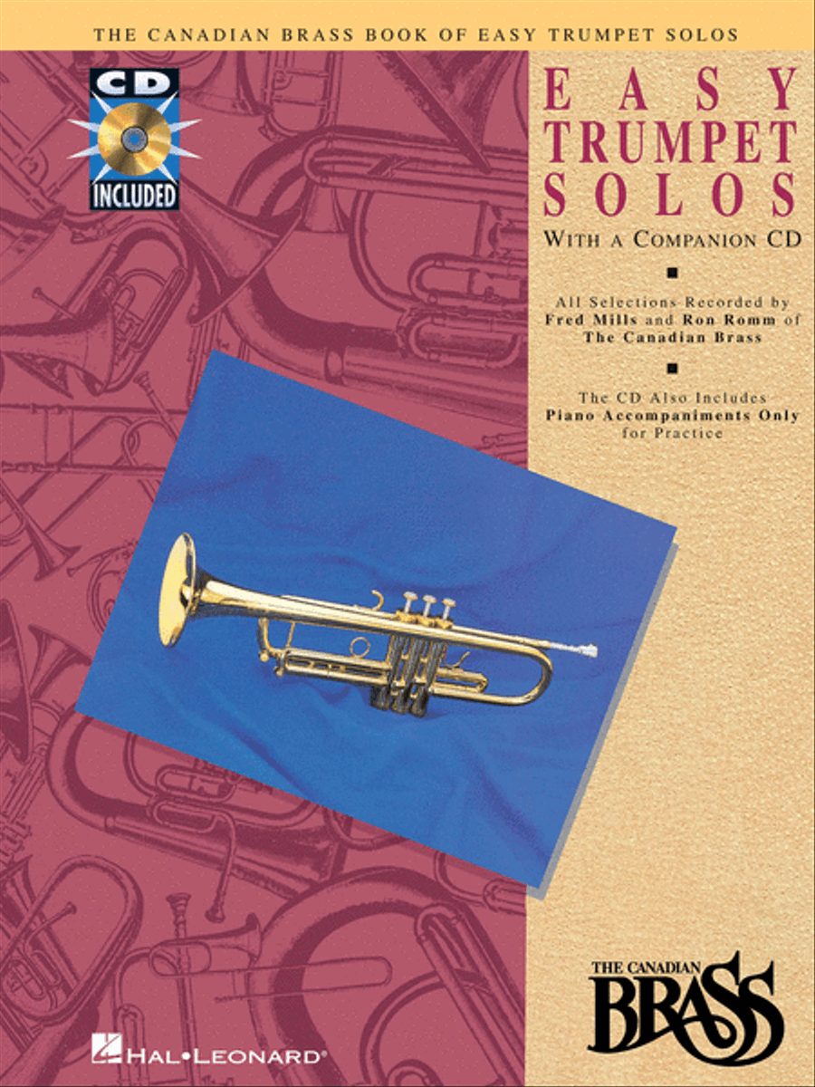 Canadian Brass Book of Easy Trumpet Solos Trumpet Solo scores gallery preview page 1