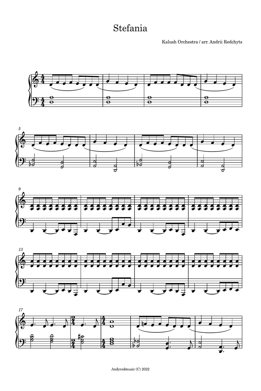 STEFANIA STEFANIA Piano Method scores gallery preview page 1