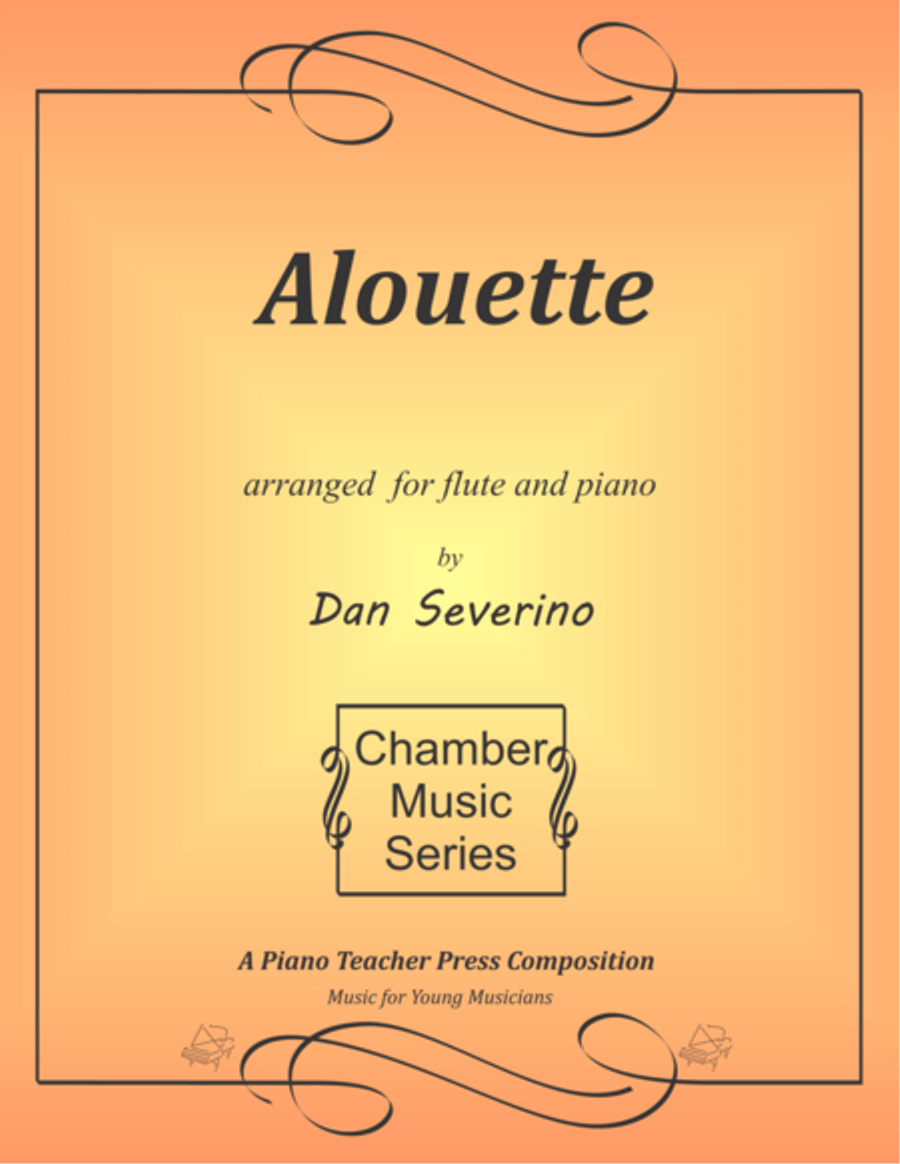Alouette Alouette Chamber Orchestra scores gallery preview page 1