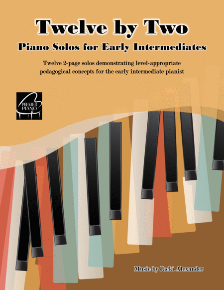 Twelve by Two Piano Solos for Early Intermediate Pianists image number null