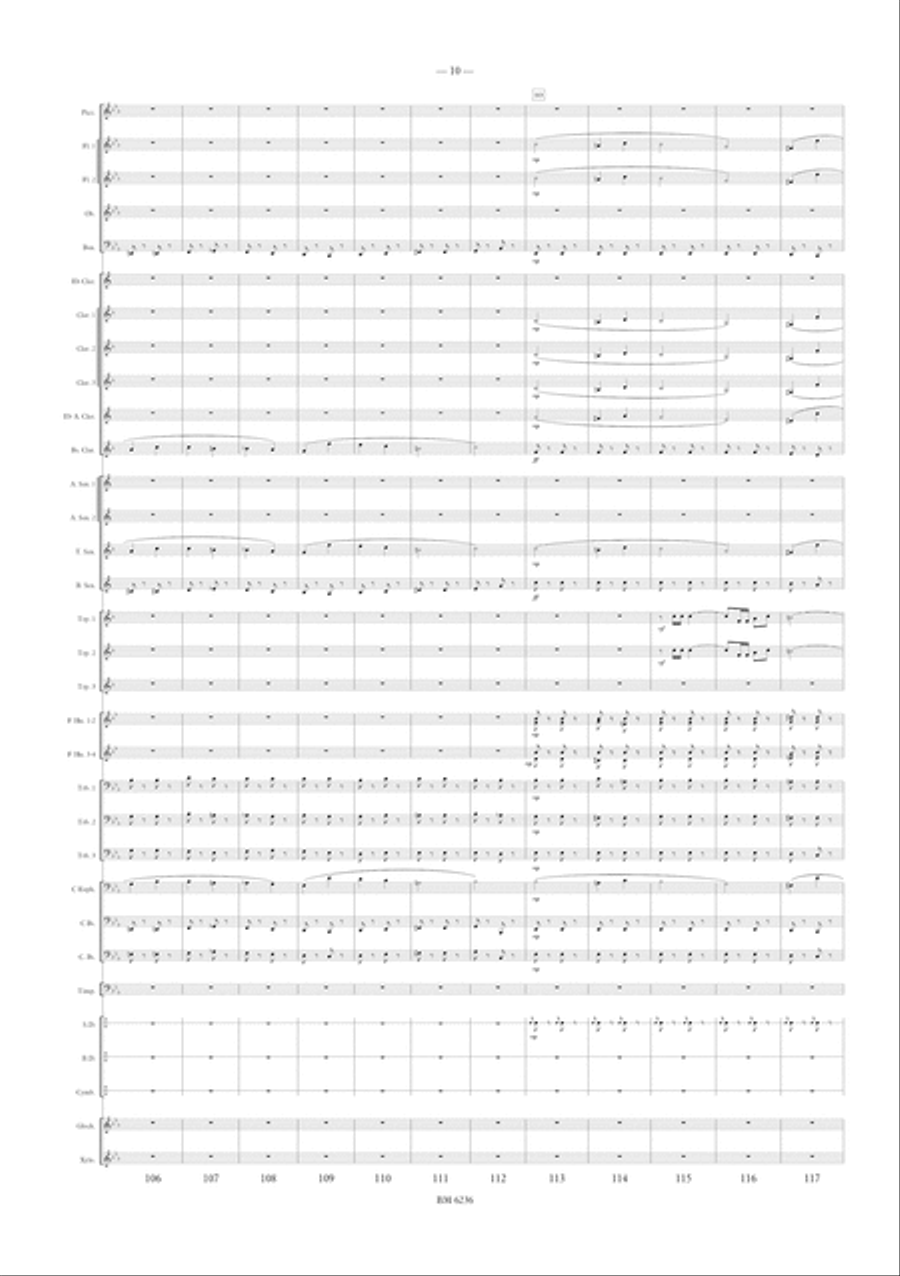 The Admiration for Wind Band The Admiration for Wind Band Concert Band scores gallery preview page 11