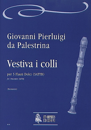 Vestiva i colli with Diminutions for 5 Recorders (SATTB)