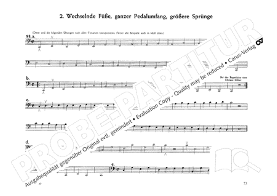 Orgelschule Orgelschule Organ scores gallery preview page 75