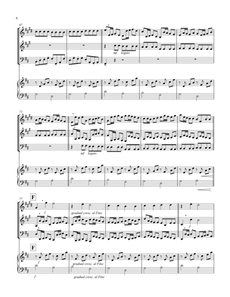 Canon in D (Pachelbel) (D) (Brass Trio - 1 Trp, 1 Hrn, 1 Tuba), Keyboard)