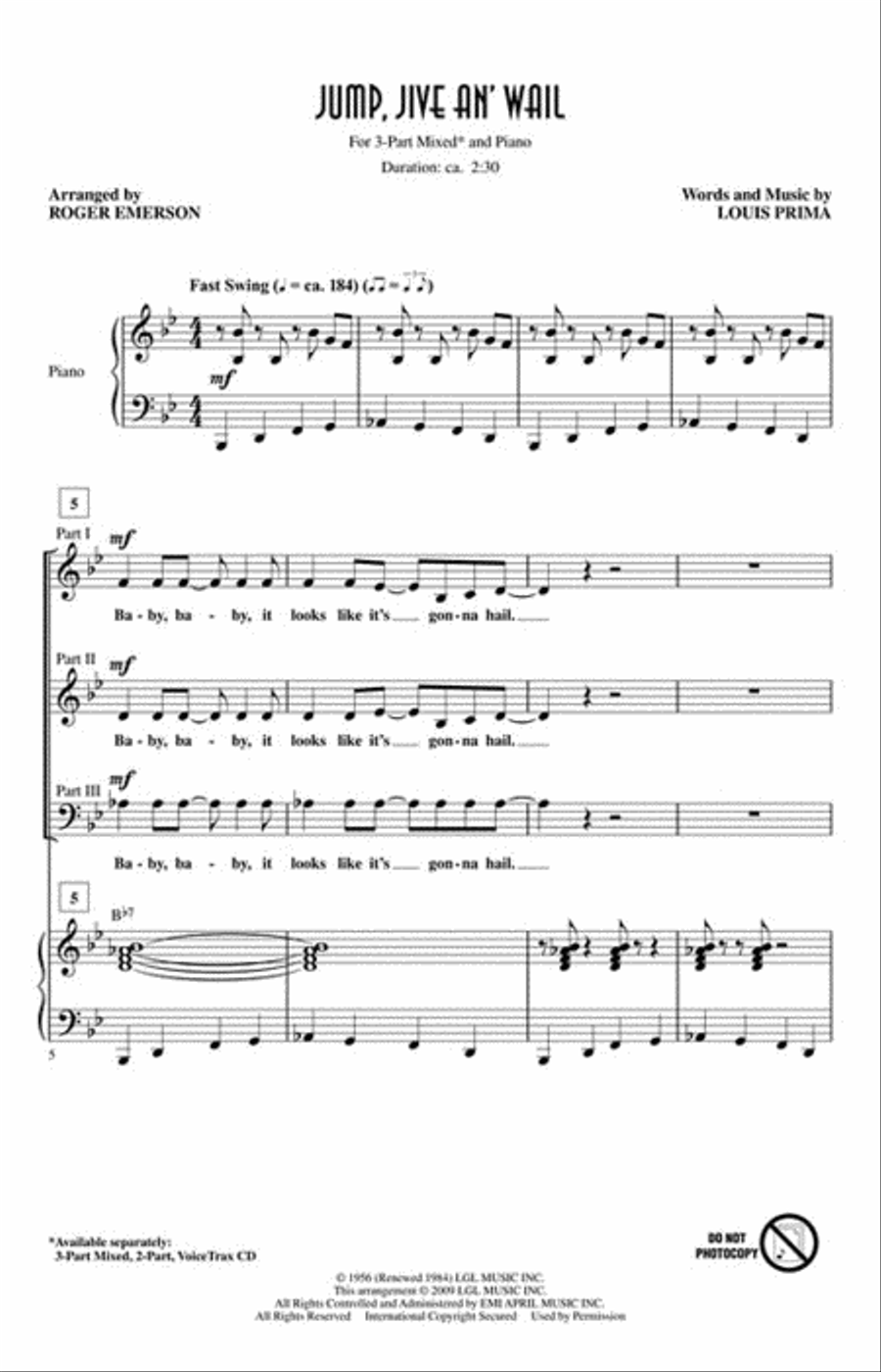 <br>Sheet music extract