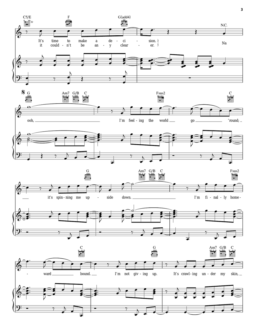 I Really Want It Acoustic Guitar scores gallery preview page 3