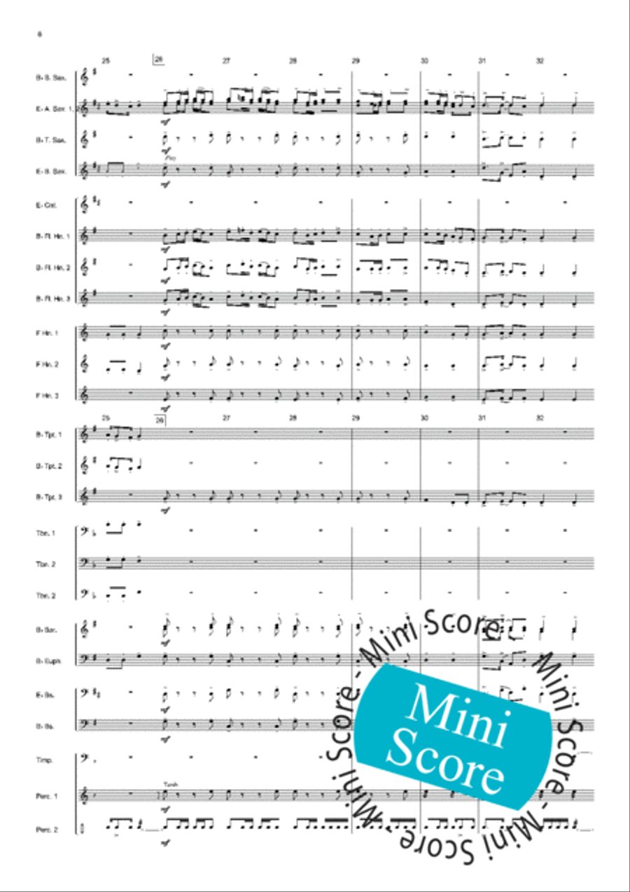 Fanfare, Dance and Choral Choir scores gallery preview page 10