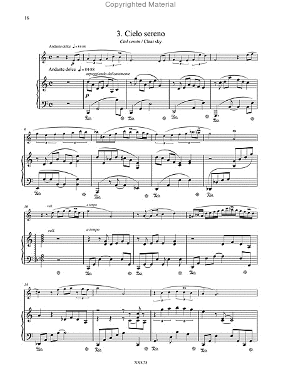 Napolitango. An Imaginary Trip to Naples and Buenos Aires for Oboe and Piano (2001) Piano Accompaniment scores gallery preview page 4