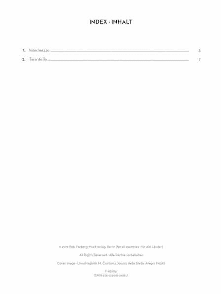 Two Pieces Op. 9 Double Bass scores gallery preview page 2