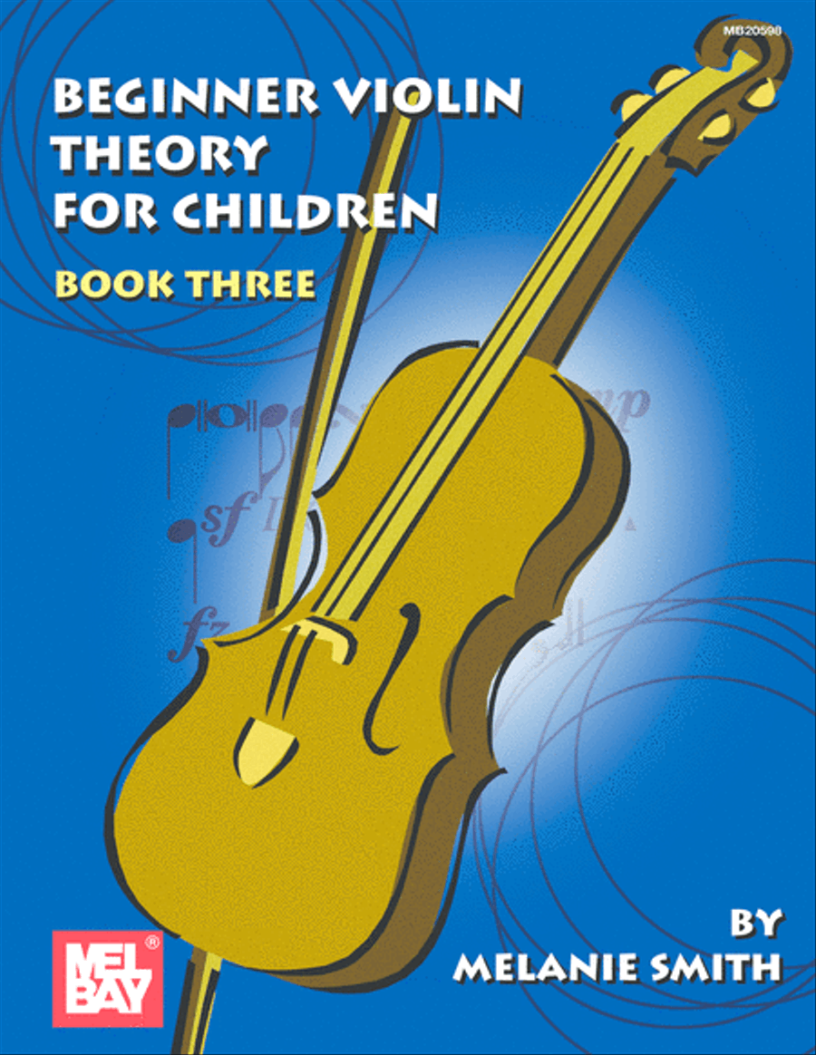Beginner Violin Theory for Children, Book Three Violin Solo scores gallery preview page 1