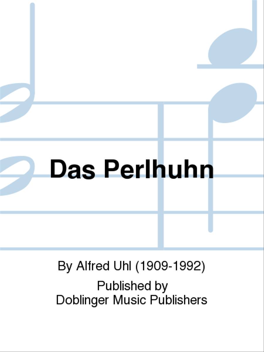 Perlhuhn, Das SSATB scores gallery preview page 1