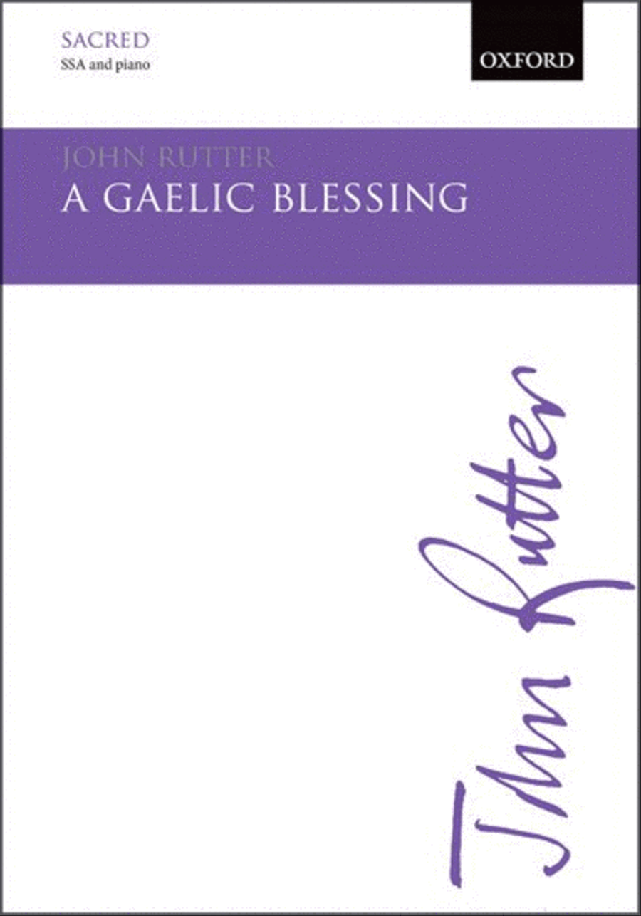 A Gaelic Blessing SSA scores gallery preview page 1
