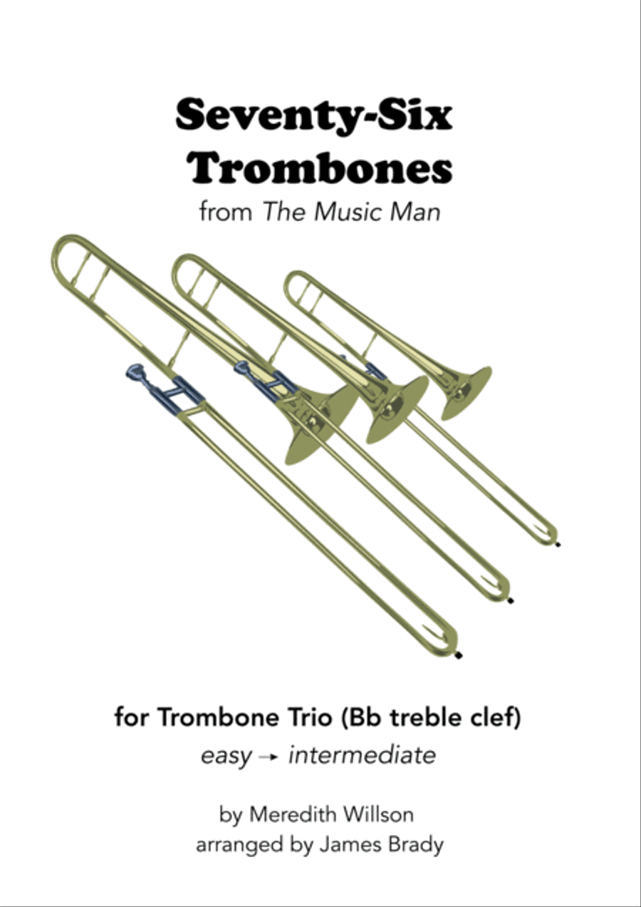 Seventy Six Trombones Brass Ensemble scores gallery preview page 1