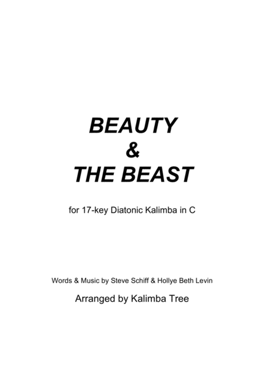 Beauty And The Beast (Kalimba Tablature)