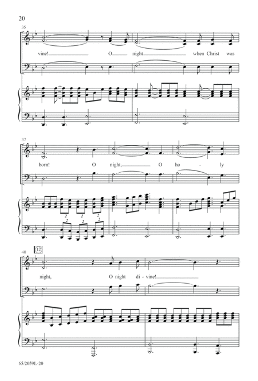 The Christmas Story The Christmas Story 3-Part scores gallery preview page 21