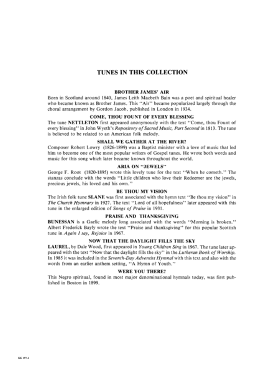 Wood Works for Organ, Book 1 Organ Solo scores gallery preview page 3