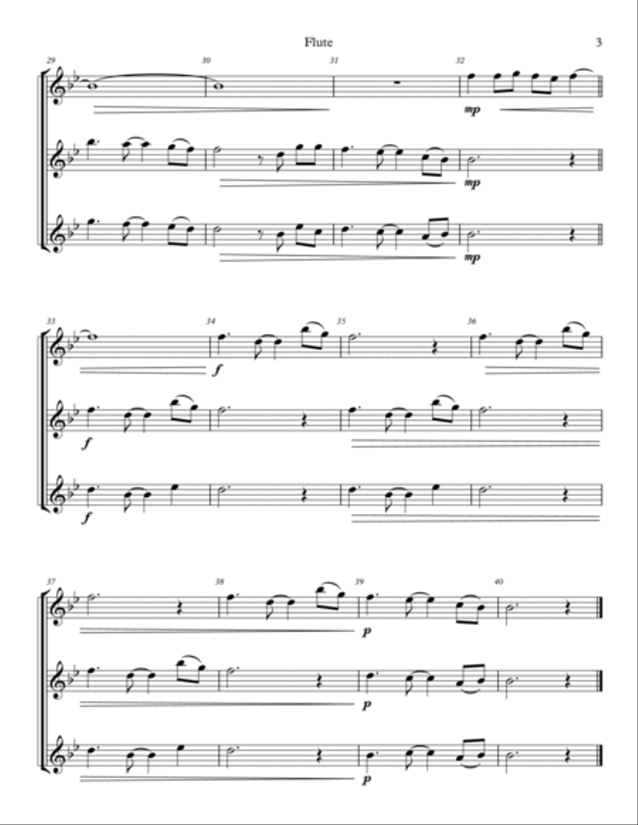 Famba Naye Chamber Music scores gallery preview page 3