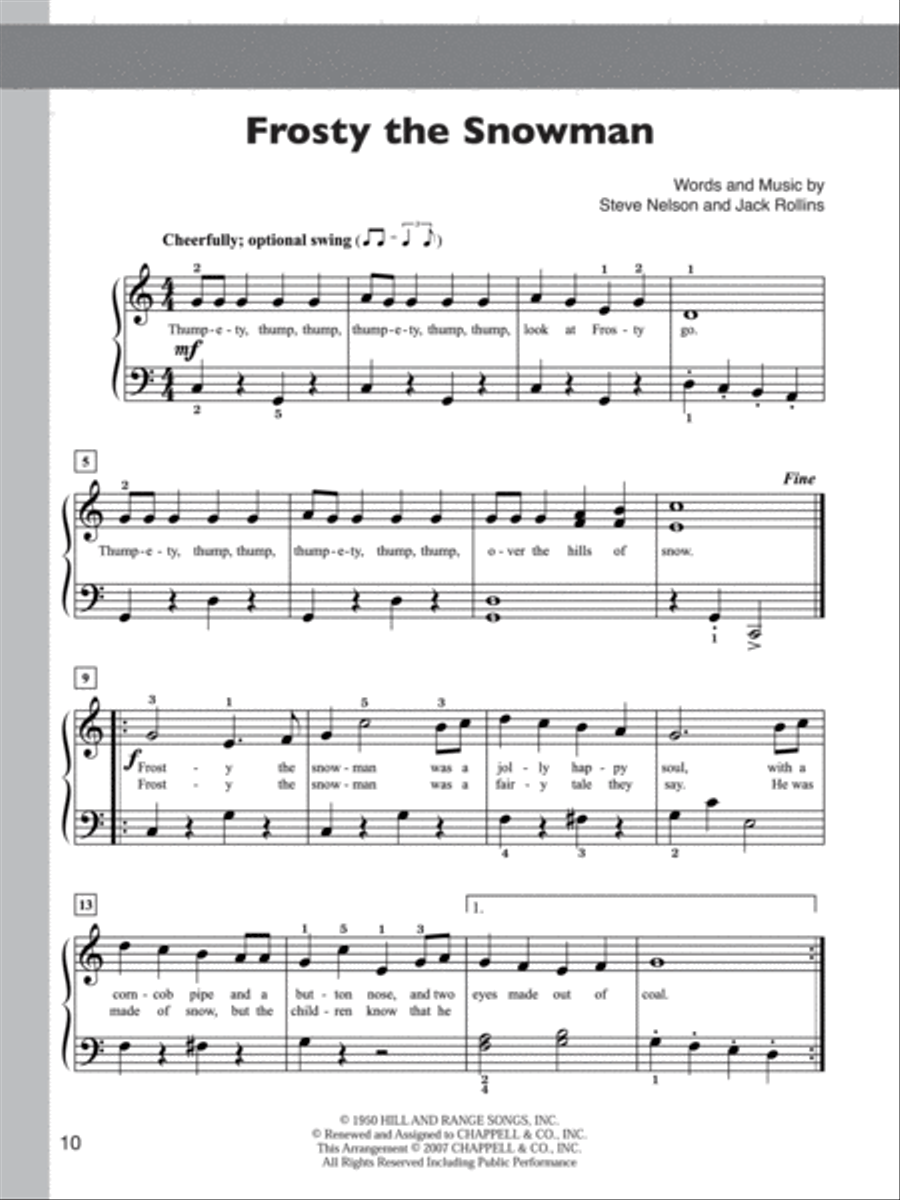The Music Tree Christmas Piano Method scores gallery preview page 9
