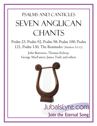 Seven Anglican Chants (SATB)