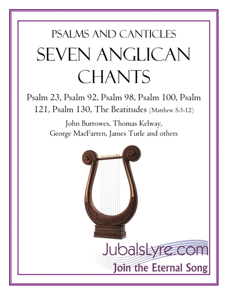 Seven Anglican Chants (SATB) image number null