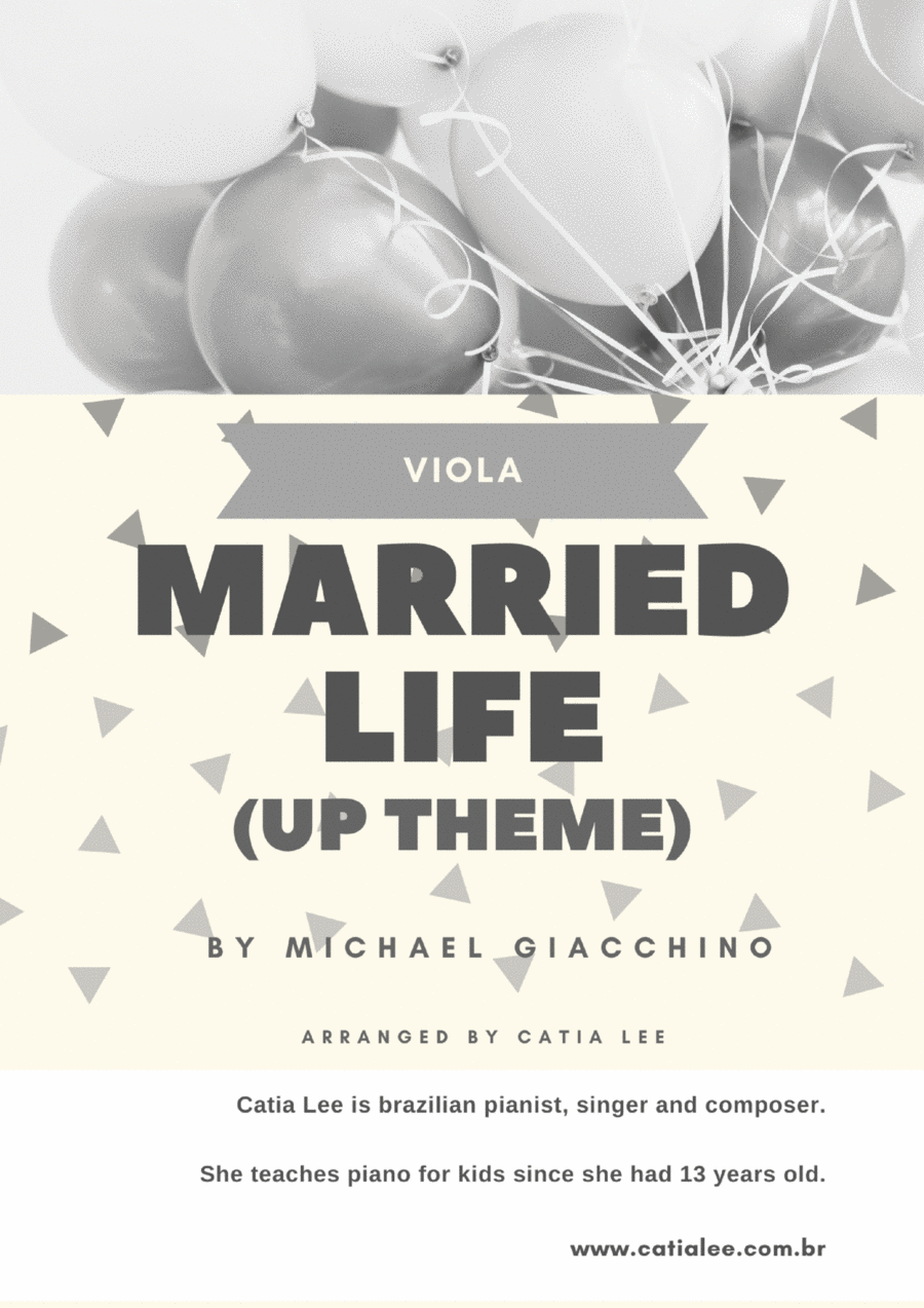 Married Life Viola Solo scores gallery preview page 1
