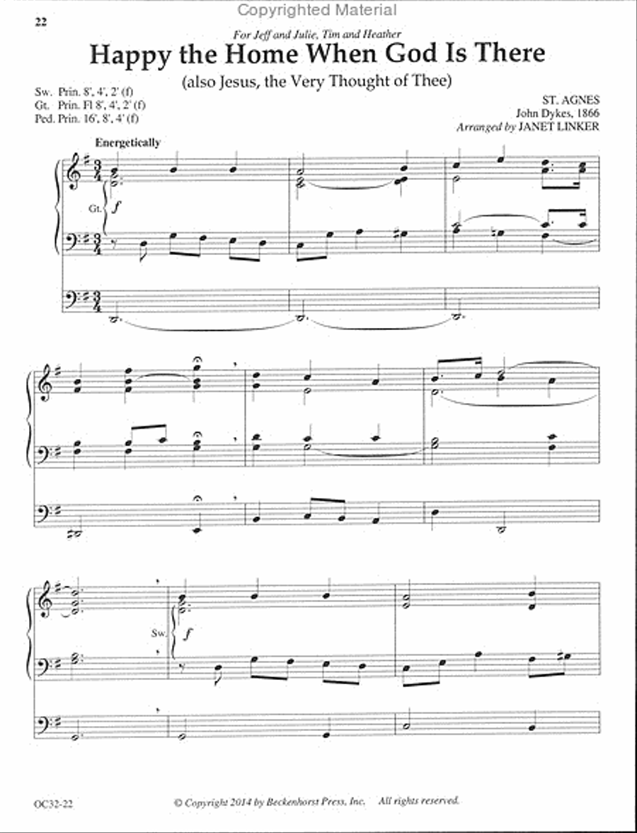Jesus Loves Me, This I Know - Linker Organ scores gallery preview page 14