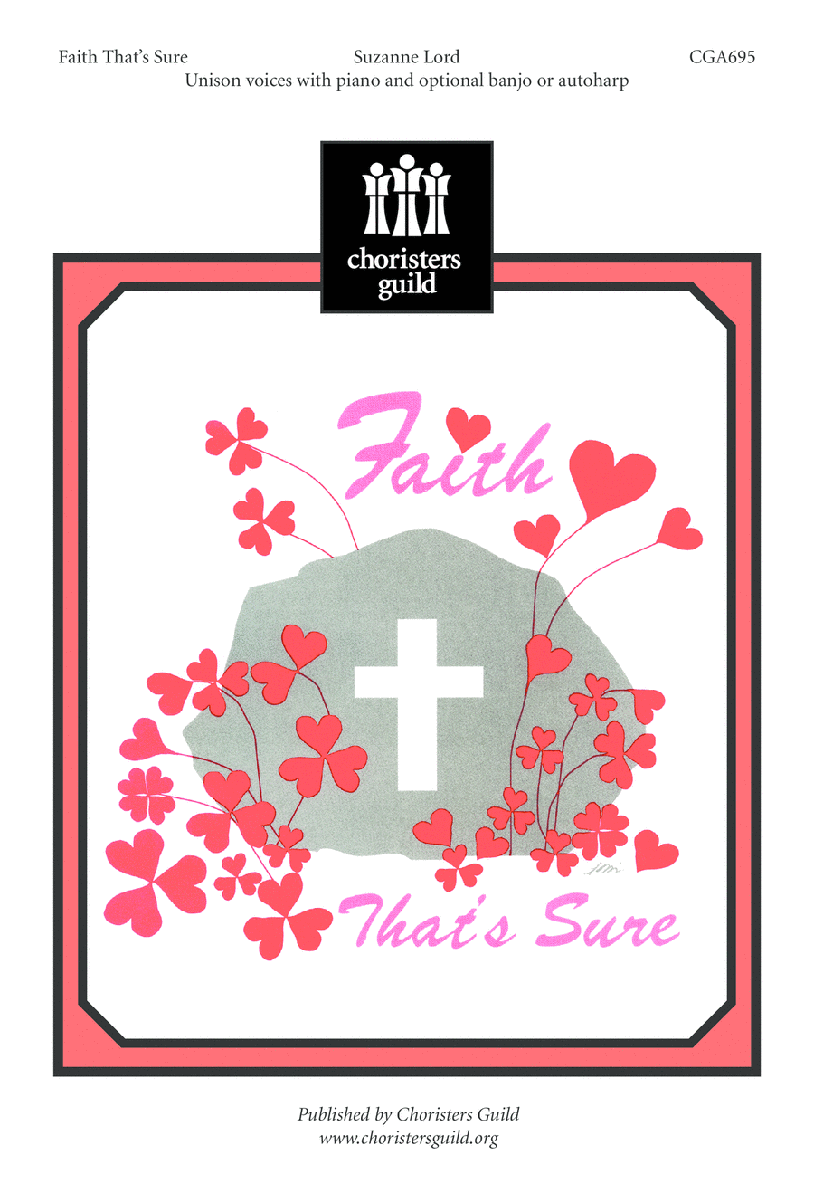 Faith That's Sure Unison Choir scores gallery preview page 1
