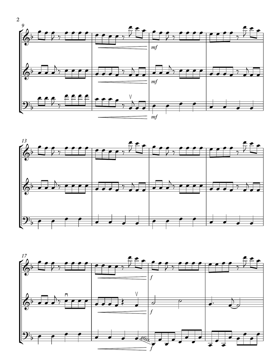 Levels String Trio scores gallery preview page 2