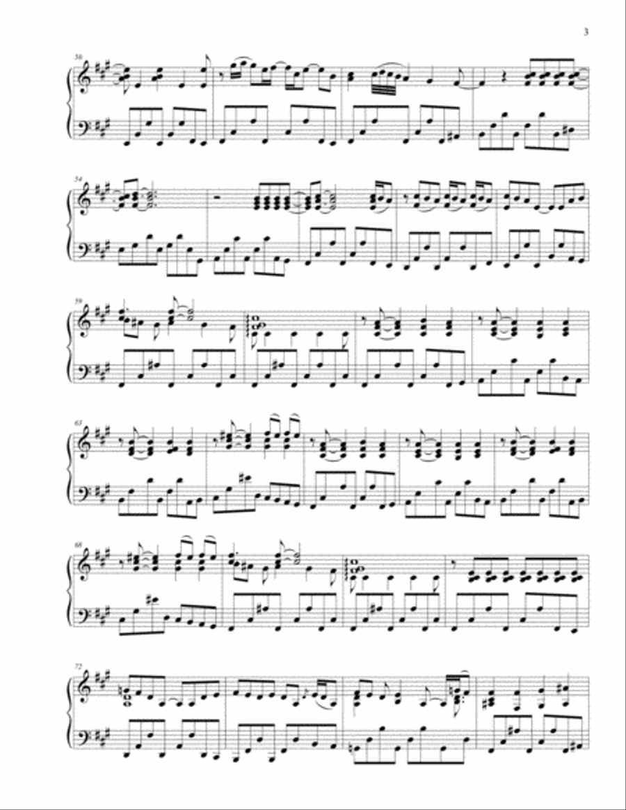 Mysterious Appeal Mysterious Appeal Piano Solo scores gallery preview page 3