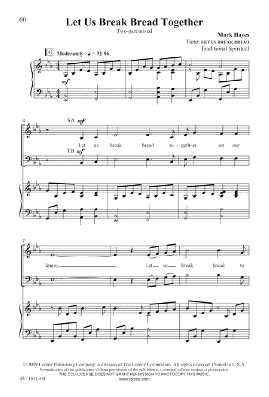 Hymns We Love to Sing Hymns We Love to Sing 3-Part scores gallery preview page 61