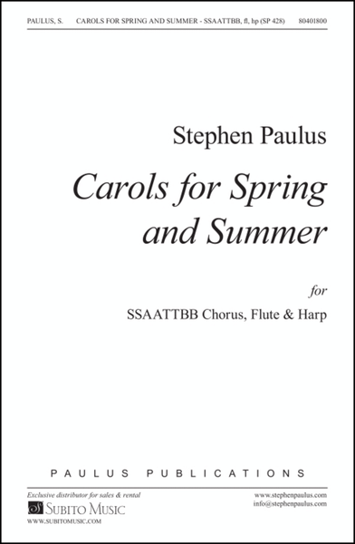 Carols for Spring & Summer