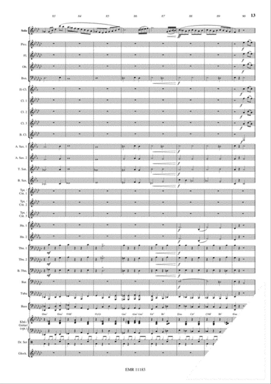 Badinerie Concert Band scores gallery preview page 14