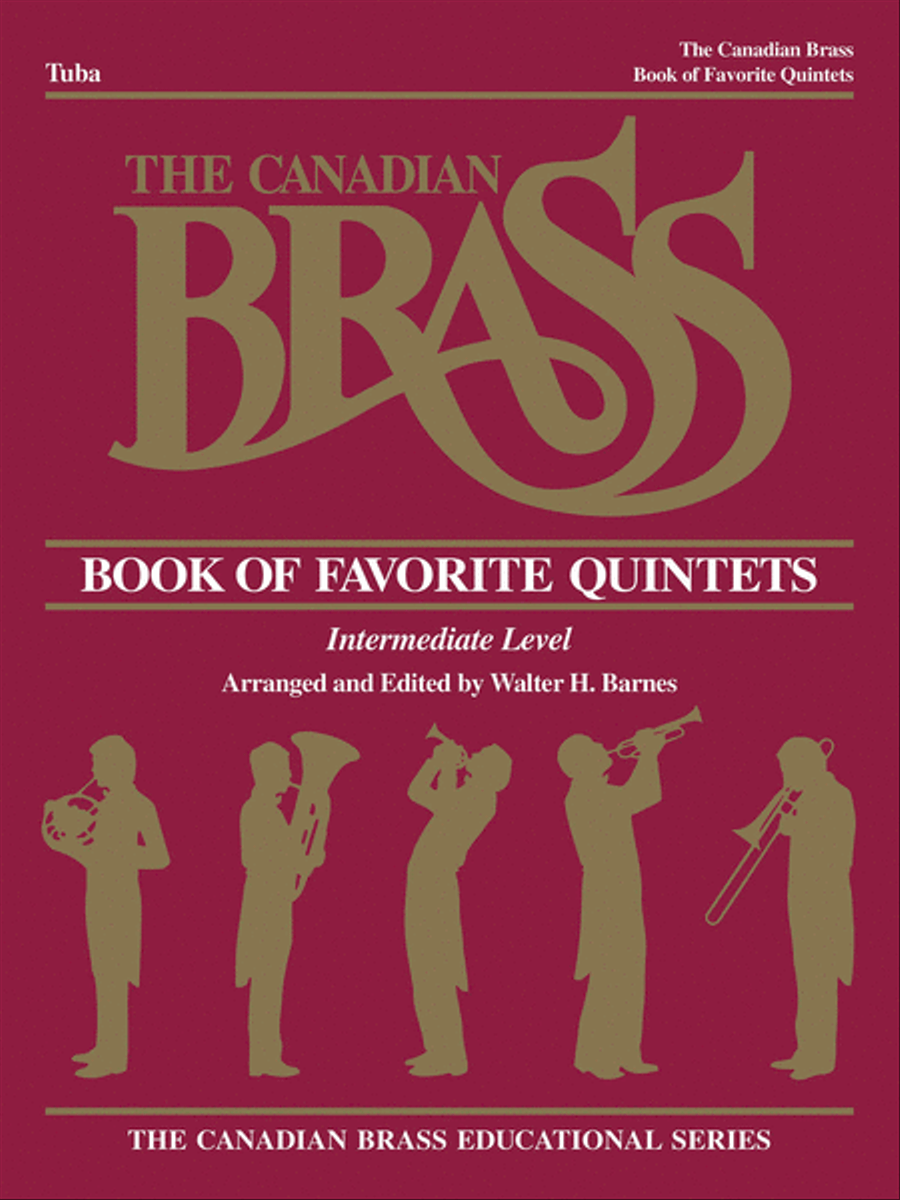 The Canadian Brass Book of Favorite Quintets Tuba scores gallery preview page 1