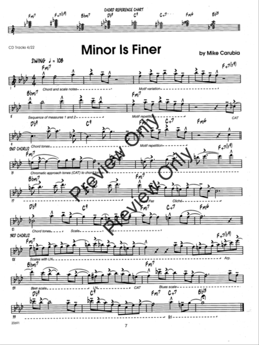 Effective Etudes For Jazz - Flute - Book with MP3 Downloads Jazz Ensemble scores gallery preview page 8