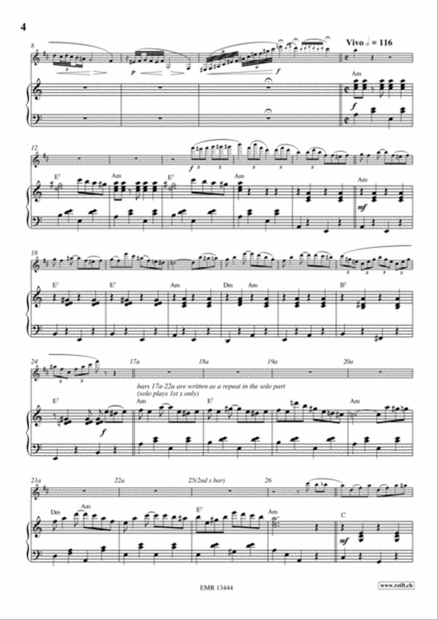 Tico Tico Clarinet Solo scores gallery preview page 4