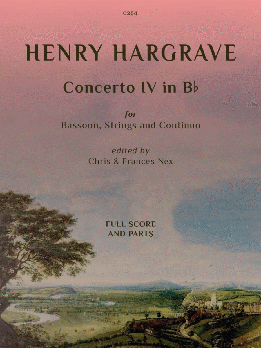 Hargrave: Concerto IV in B flat Score scores gallery preview page 1