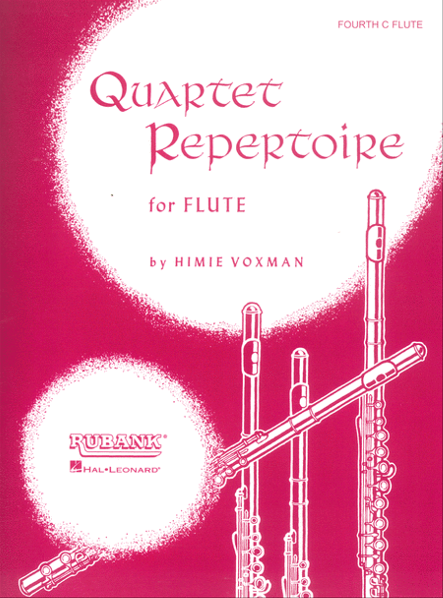 Quartet Repertoire for Flute Flute Quartet scores gallery preview page 1