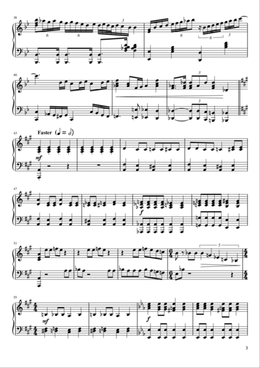 Bohemian Rhapsody A Cappella scores gallery preview page 3