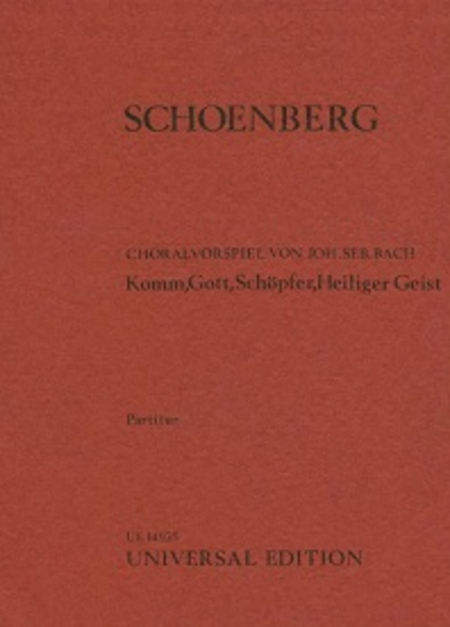 Bach-Schoenberg Chorale Preludes