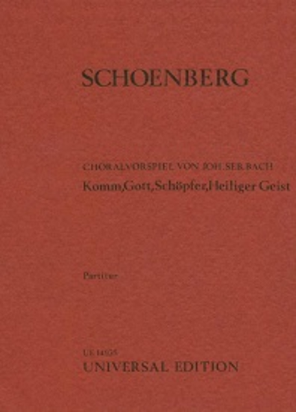 Bach-Schoenberg Chorale Preludes image number null