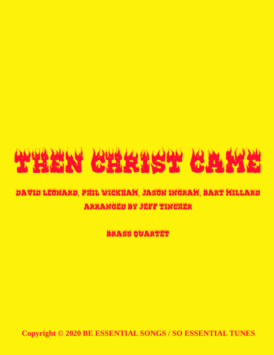 Then Christ Came Trombone scores gallery preview page 1