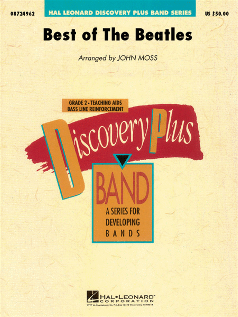 Best of the Beatles Concert Band scores gallery preview page 1