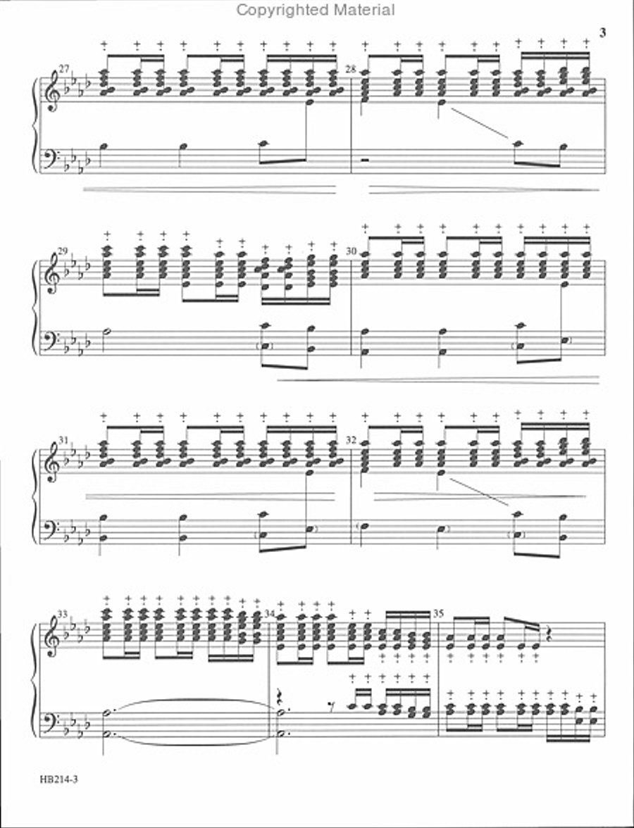 Come, Thou Fount of Every Blessing - Littleton 5-Octaves scores gallery preview page 4