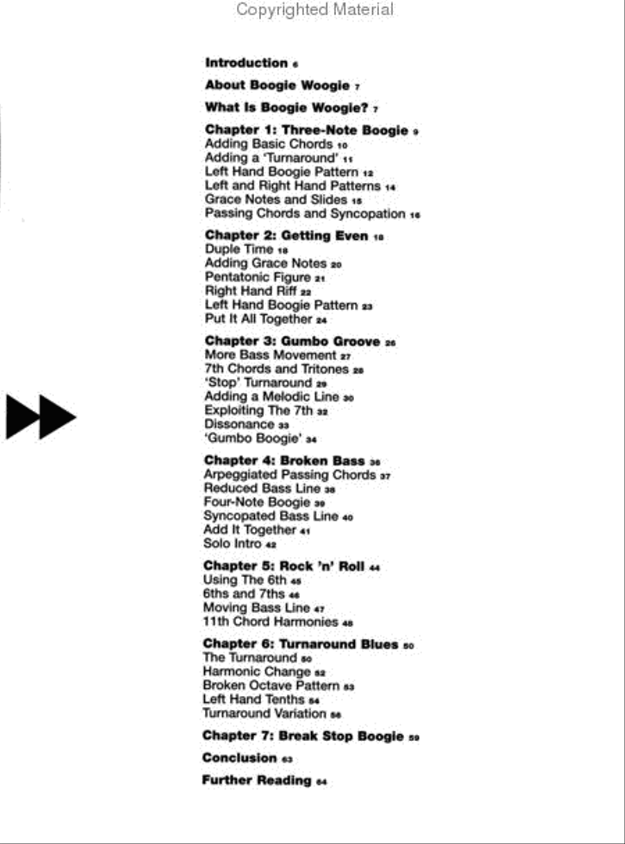 Boogie Woogie Piano – Fast Forward Series Piano Method scores gallery preview page 2
