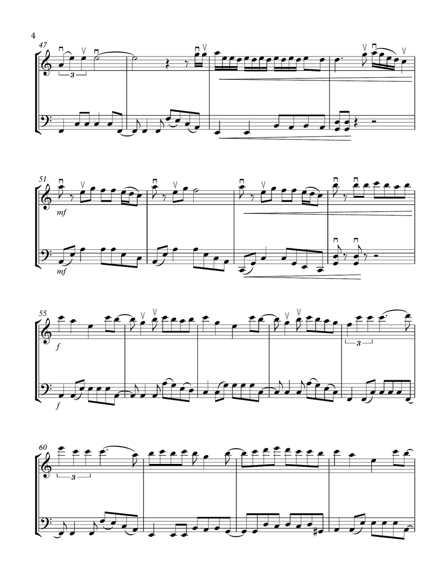 Senorita String Duet scores gallery preview page 4