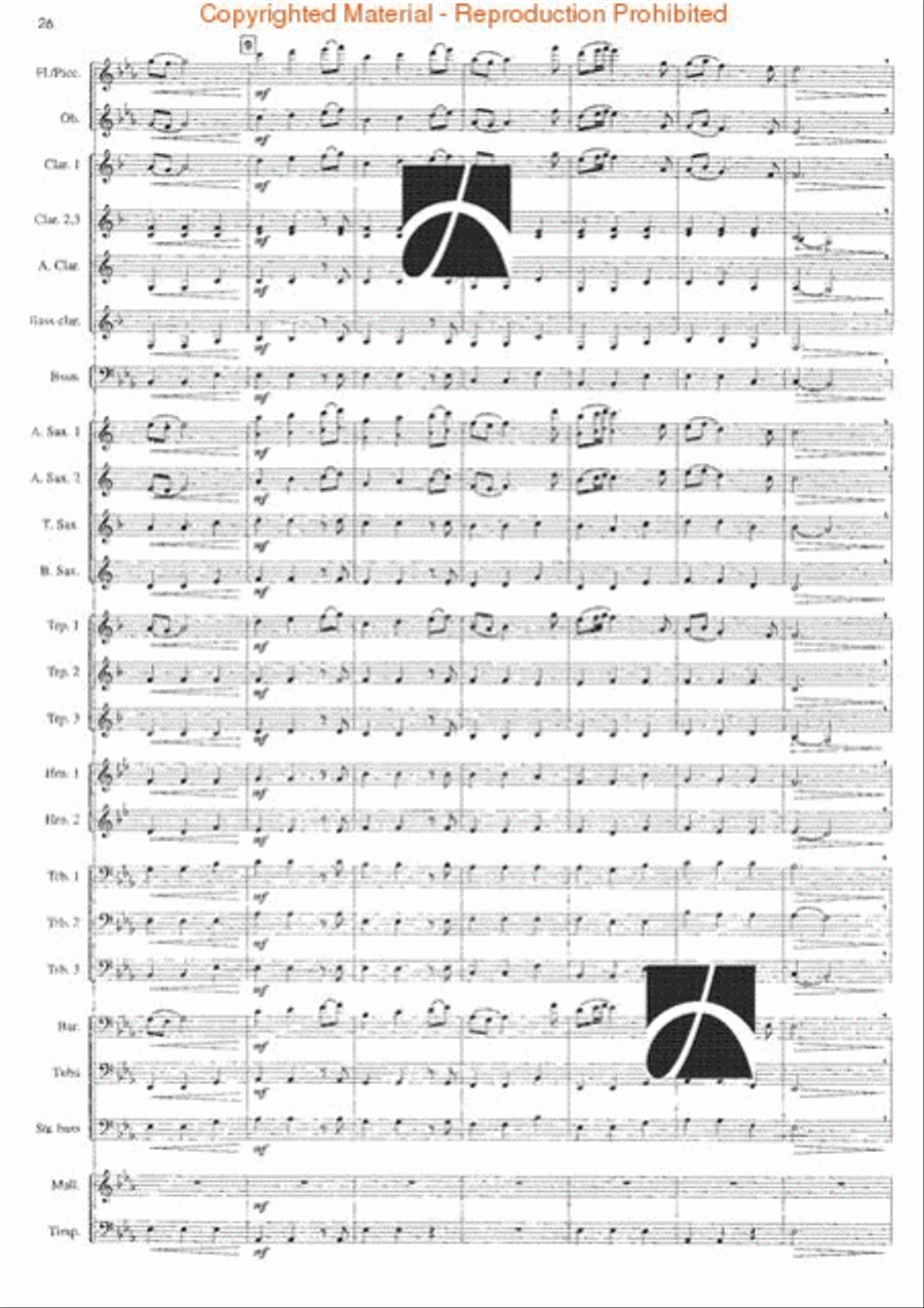 Tone Studies for Band Tone Studies for Band Concert Band scores gallery preview page 21