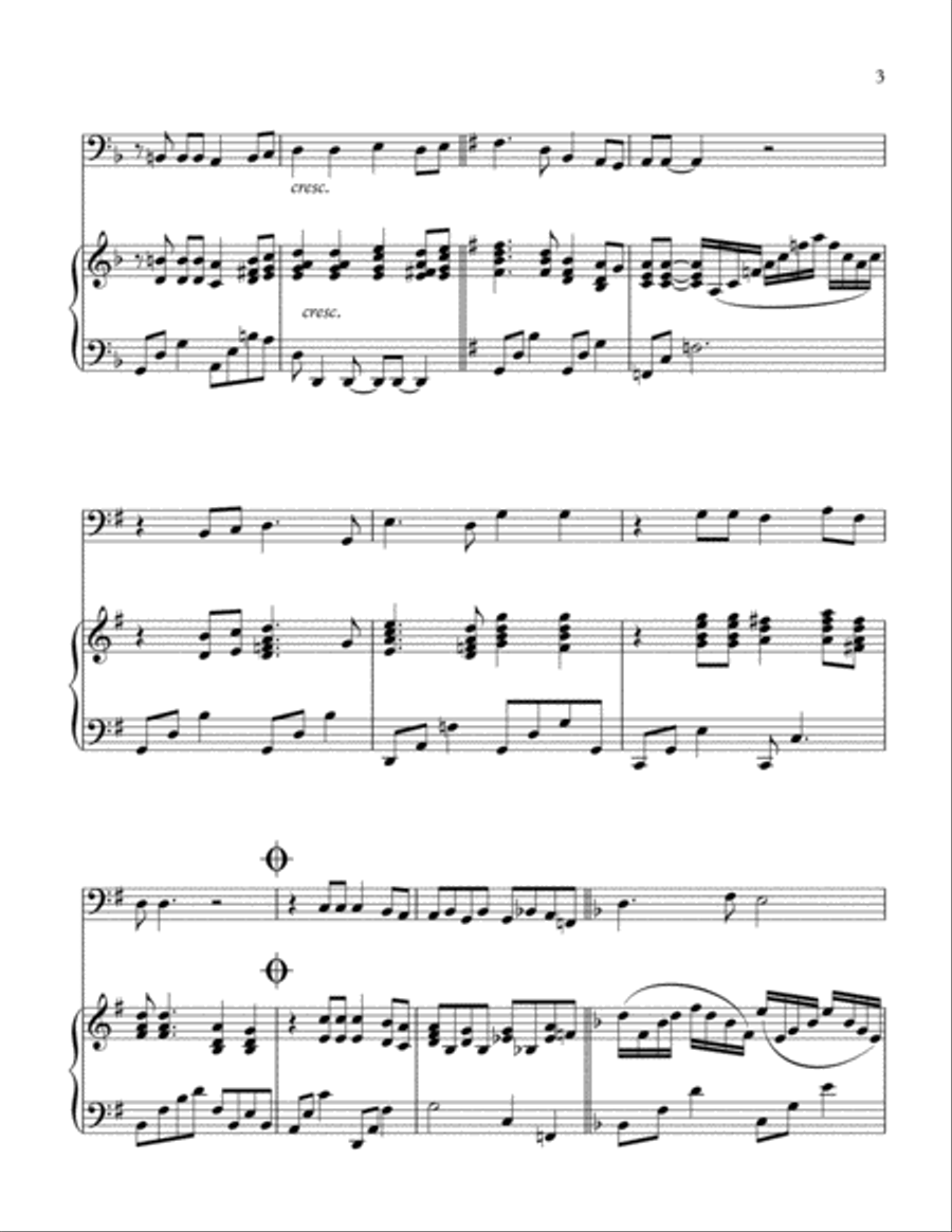 Merry Christmas, Darling Piano scores gallery preview page 4