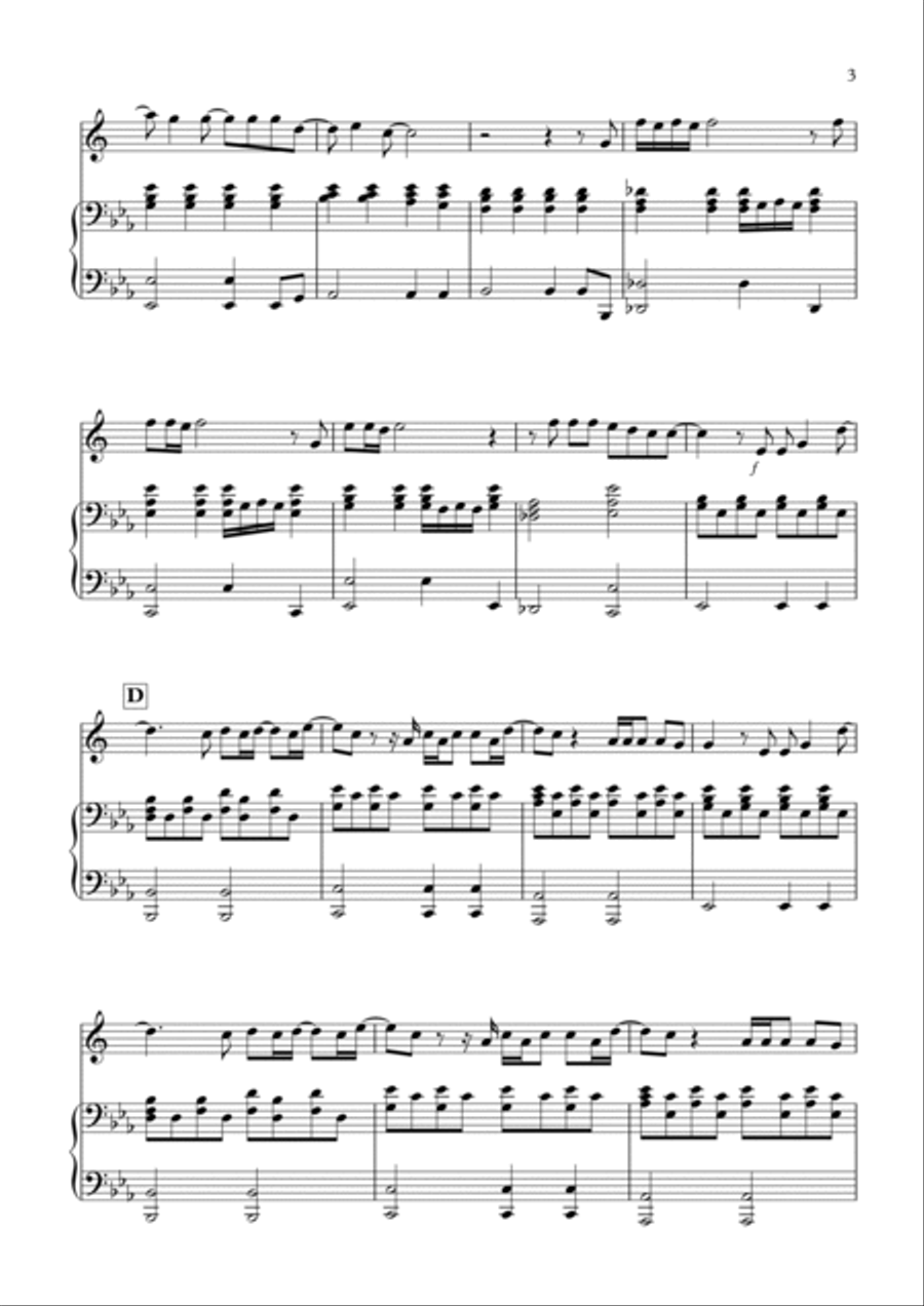 Angels Angels Alto Saxophone scores gallery preview page 3
