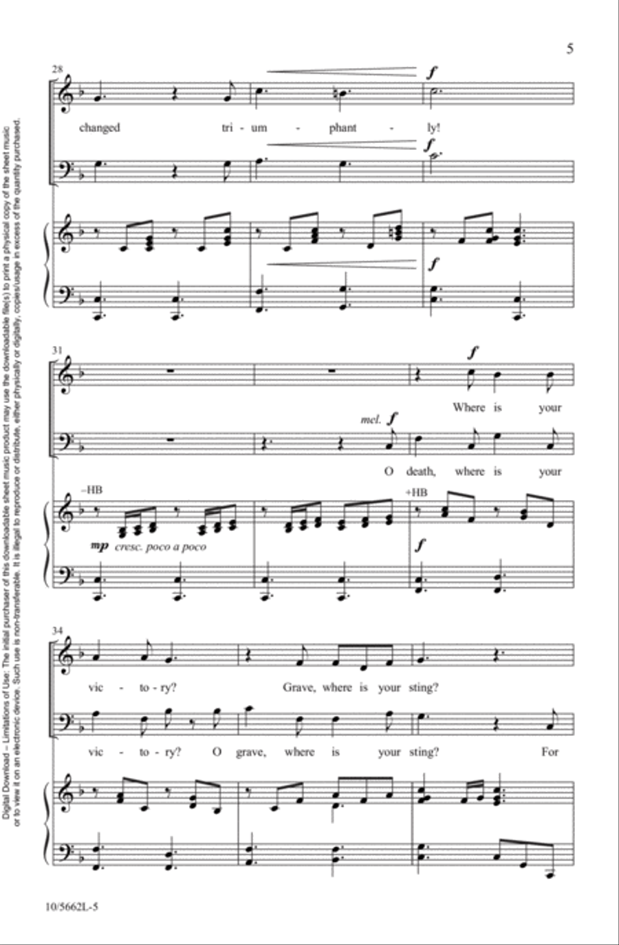 O Praise the Living King! 2-Part scores gallery preview page 5