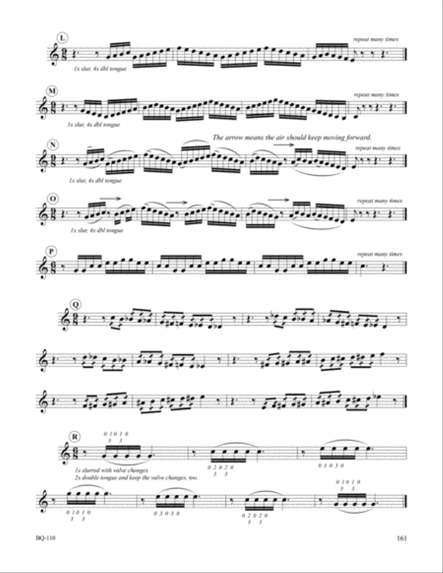 Practical Tools for Trumpet B-Flat Trumpet scores gallery preview page 4